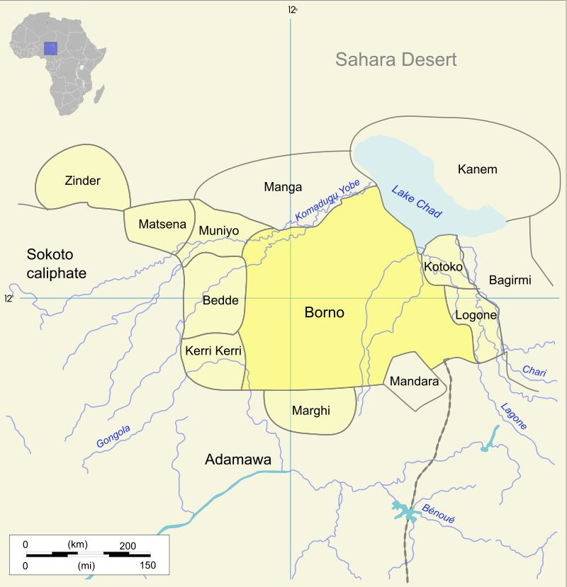 Borno in 1810.